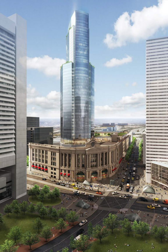 Hines taps new investors for South Station air-rights project - Origin ...